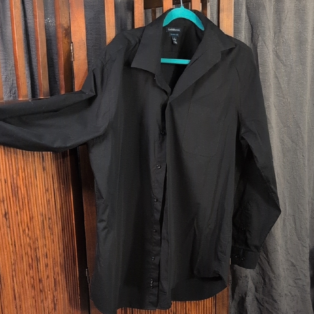 Croft & Barrow Classic Black Shirt